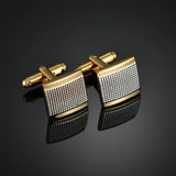 Crystal Studs French Cufflinks for Men's Shirt