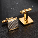 Crystal Studs French Cufflinks for Men's Shirt