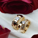 Classic Wedding Bands Set for Lovers