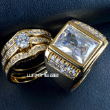 Lover's Wedding Ring Set Jewelry R199, 179