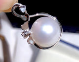 Sterling Silver Pendant Base for Pearls Stones