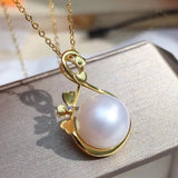 Sterling Silver Pendant Base for Pearls Stones