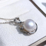 Sterling Silver Pendant Base for Pearls Stones