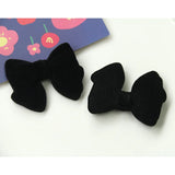 Big Size Ribbon Knot Bow Velvet Hair Rope Ornament