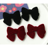 Big Size Ribbon Knot Bow Velvet Hair Rope Ornament
