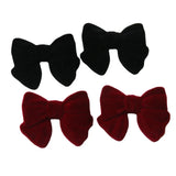 Big Size Ribbon Knot Bow Velvet Hair Rope Ornament