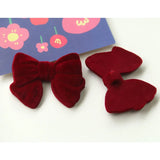 Big Size Ribbon Knot Bow Velvet Hair Rope Ornament
