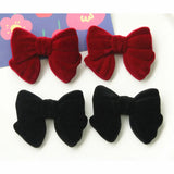 Big Size Ribbon Knot Bow Velvet Hair Rope Ornament