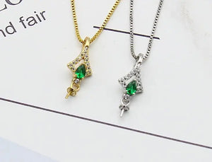 Classic Pearl Pendant Base for Jewelry Making