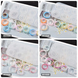 Classic Style Jewelry Rings Epoxy Resin Mold DIY Couple Gift Ring Silicone