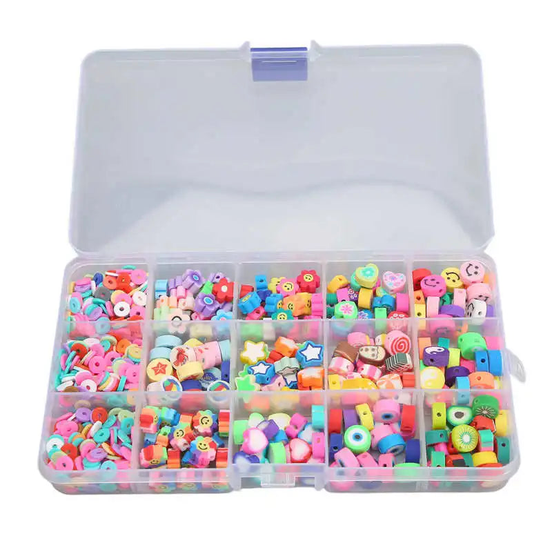Polymer Clay Bead Kit Lovely Pattern for Earring Making