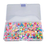 Polymer Clay Bead Kit Lovely Pattern for Earring Making