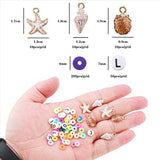 Clay Beads Jewelry Making Kit DIY Necklace Heishi Beads