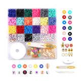 Clay Beads Jewelry Making Kit DIY Necklace Heishi Beads