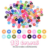 Clay Flat Beads for Jewelry Making DIY Kit
