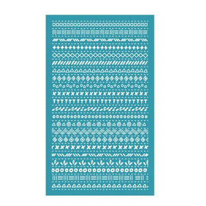 Reusable Silk Screen Stencils for Clay Printing