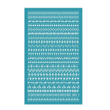 Reusable Silk Screen Stencils for Clay Printing