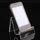 Clear Acrylic 3 Pcs Phone Rack Wallet Display Stand