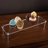 Clear Acrylic Table Top Retail Jewelry Display Riser