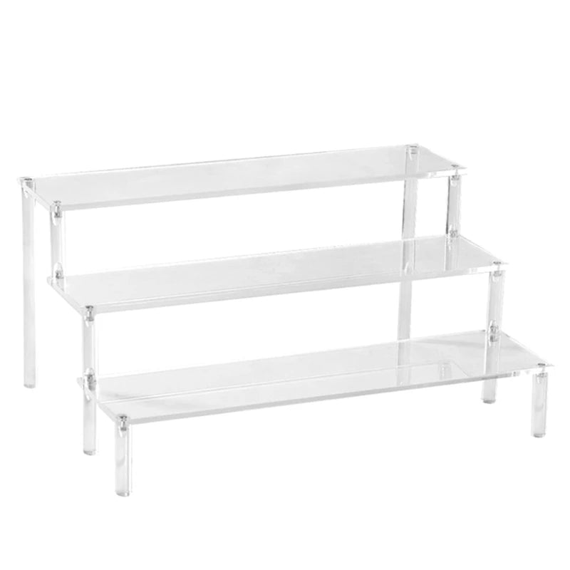 Acrylic Display Stand 3 Tier for Anime Figure Car Model Storage Rack
