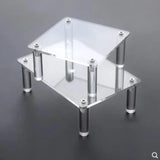 Clear Acrylic Display Stand Riser Rack for Anime Figures Cupcake Shelf Organizer
