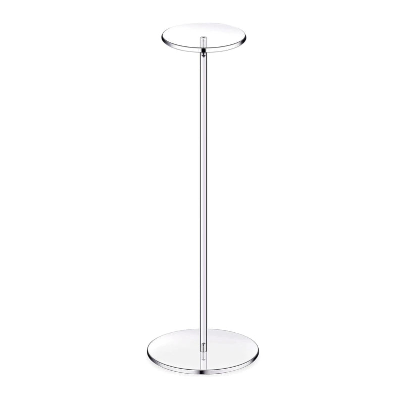 Clear Acrylic Hat Stand Jewelry Watch Pedestal Riser Display Holder