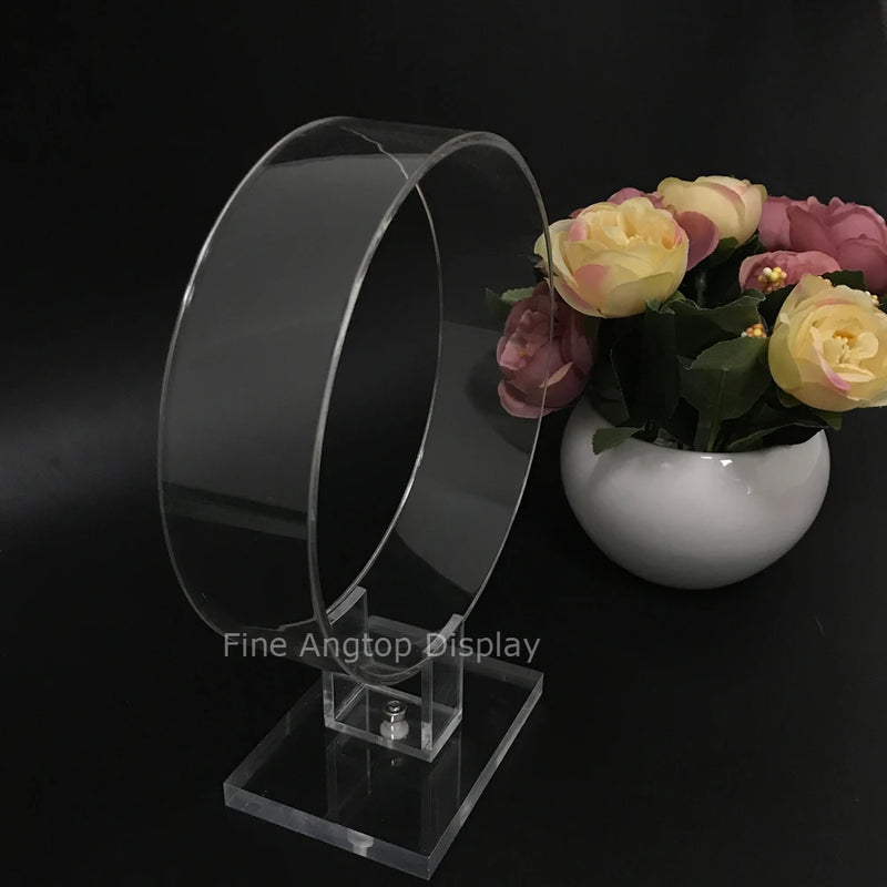 Clear Acrylic Headband Display Stand Hairband Organizer Tools