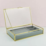Acrylic Jewelry Box Earrings Bracelets Rings Necklaces Organizer Display Storage