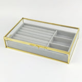 Acrylic Jewelry Box Earrings Bracelets Rings Necklaces Organizer Display Storage