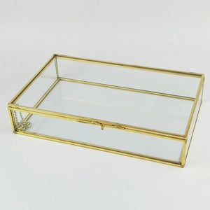 Acrylic Jewelry Box Earrings Bracelets Rings Necklaces Organizer Display Storage