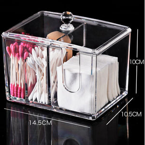 Clear Acrylic Jewelry Organizer Storage Large Space Storage Box Case