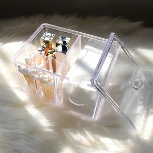 Clear Acrylic Jewelry Organizer Storage Large Space Storage Box Case
