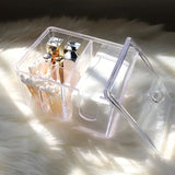 Clear Acrylic Jewelry Organizer Storage Large Space Storage Box Case