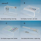 Clear Acrylic Jewelry Rack Earrings Display Board Necklace Display Rack