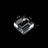 Acrylic Jewelry Ring Display Stand Holder - Store Jewellry Finger Ring Storage
