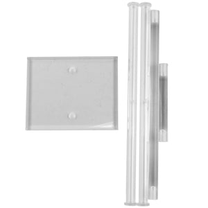Clear Acrylic Round Bracelet Display Holder Jewelry Stand Organizer