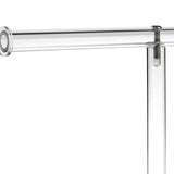 Clear Acrylic Round Bracelet Display Holder 2 Tier T-Bar Jewelry Display