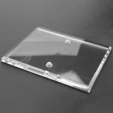 Clear Acrylic Round Bracelet Display Holder Jewelry Stand Organizer