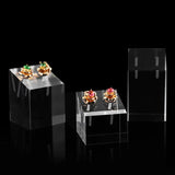 Acrylic Square Earring Display Holder Jewelry Stand