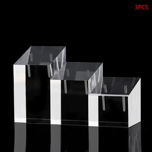 Acrylic Square Earring Display Holder Jewelry Stand