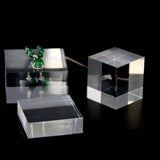 Acrylic Square Sheet Stamping Block Cosmetics Display Stand