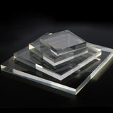 Acrylic Square Sheet Stamping Block Cosmetics Display Stand