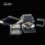 Acrylic Square Sheet Stamping Block Cosmetics Display Stand