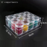 Clear Acrylic Storage Box for Beads Organizer