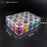 Clear Acrylic Storage Box for Beads Organizer