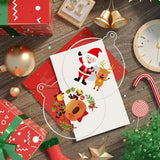 Clear Acrylic Christmas Ornament for DIY Craft