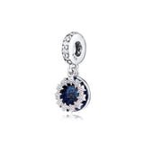 Inspirational Star Dangle Charms 925 Sterling Silver for Bracelets