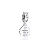 Inspirational Star Dangle Charms 925 Sterling Silver for Bracelets