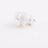 CZ Teddy Bear Charms, 925 Silver Bracelet DIY Beads