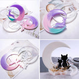 Christmas Deer Moon Cat Angel Unicorn Epoxy Resin Molds